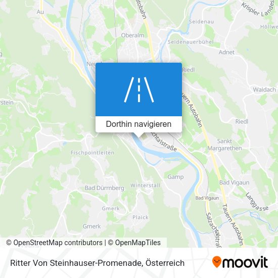 Ritter Von Steinhauser-Promenade Karte