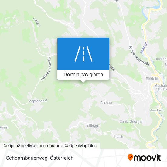 Schoambauerweg Karte