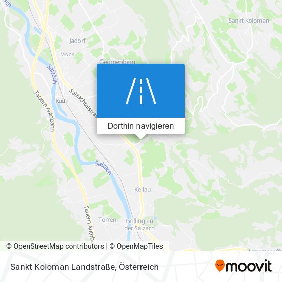 Sankt Koloman Landstraße Karte