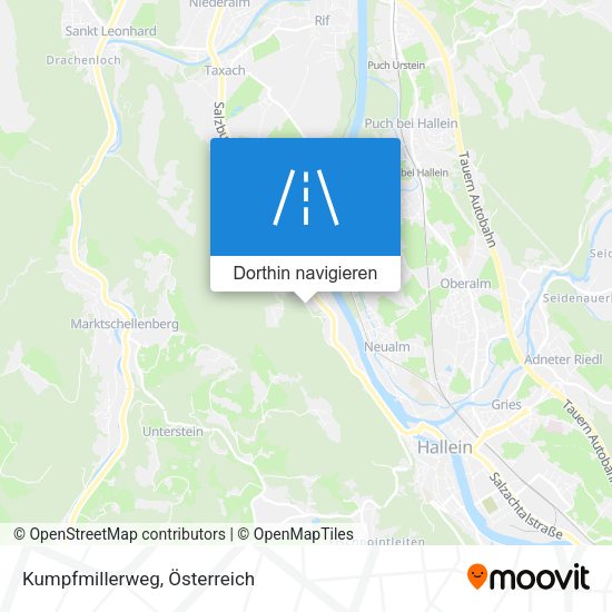 Kumpfmillerweg Karte