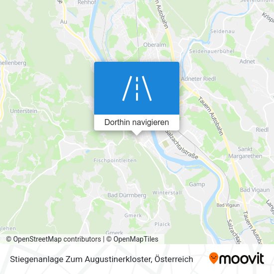Stiegenanlage Zum Augustinerkloster Karte