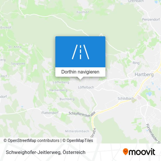 Schweighofer-Jeitlerweg Karte