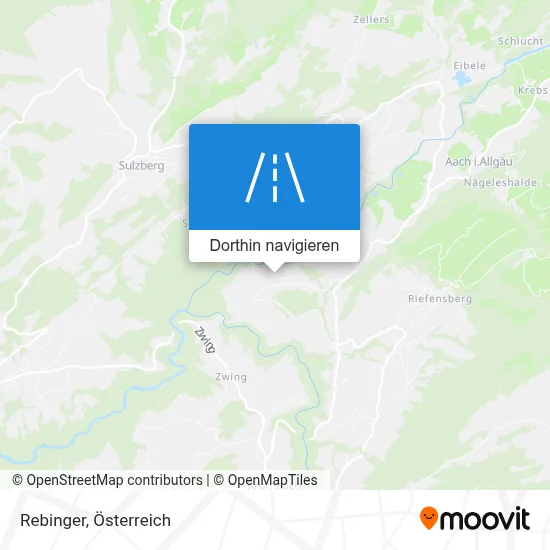 Rebinger Karte