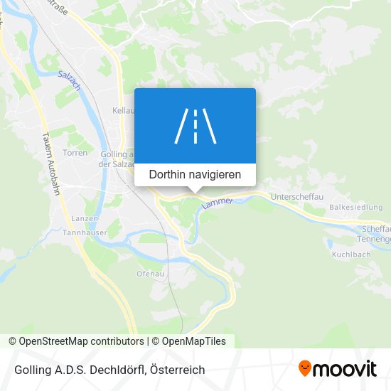 Golling A.D.S. Dechldörfl Karte