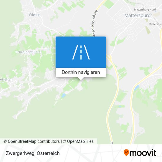 Zwergerlweg Karte