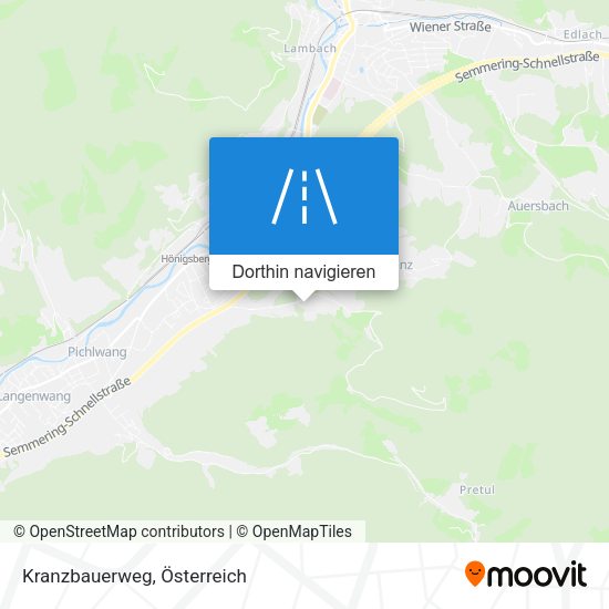 Kranzbauerweg Karte