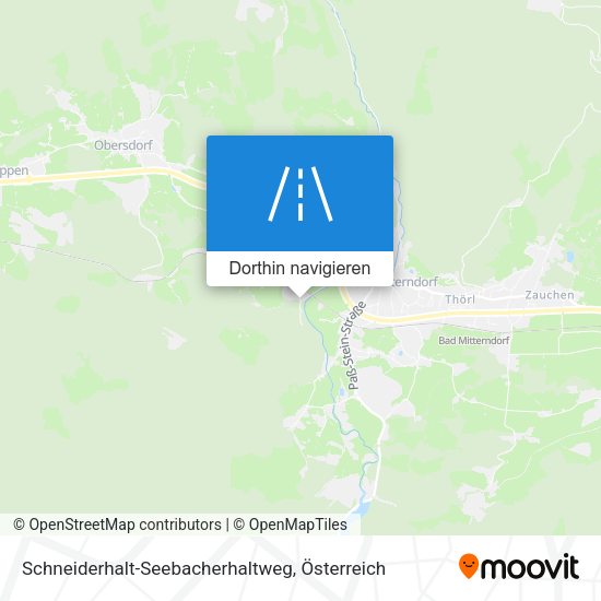 Schneiderhalt-Seebacherhaltweg Karte