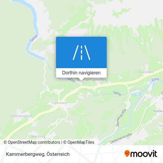 Kammerbergweg Karte