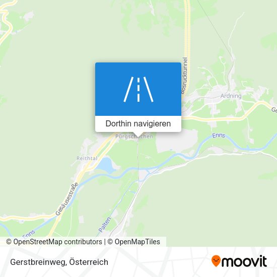 Gerstbreinweg Karte