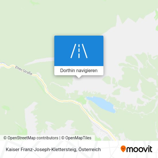 Kaiser Franz-Joseph-Klettersteig Karte