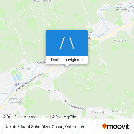 Jakob Eduard Schmölzer Gasse Karte