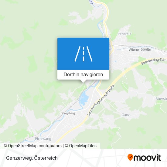 Ganzerweg Karte