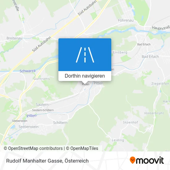 Rudolf Manhalter Gasse Karte