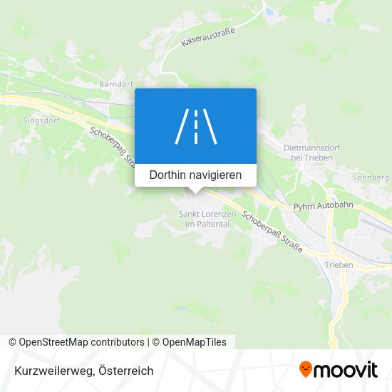 Kurzweilerweg Karte