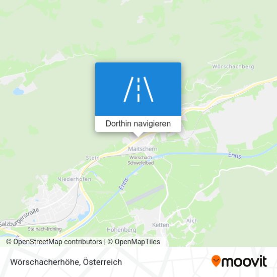 Wörschacherhöhe Karte