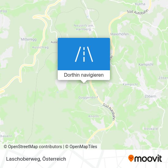 Laschoberweg Karte