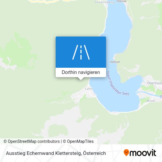 Ausstieg Echernwand Klettersteig Karte