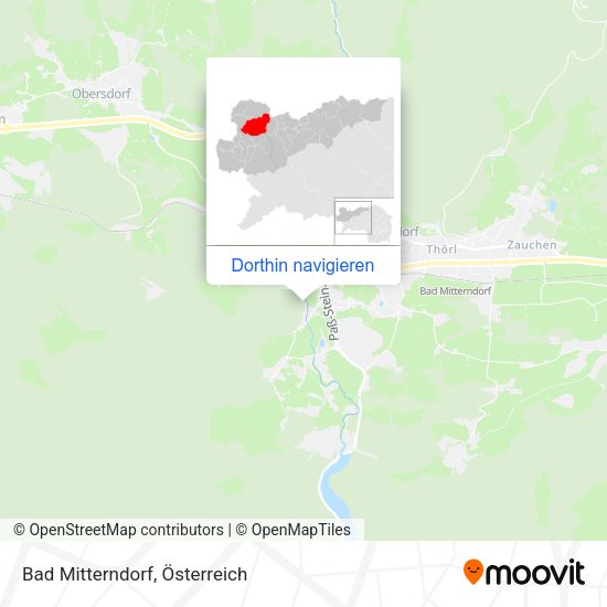 Bad Mitterndorf Karte