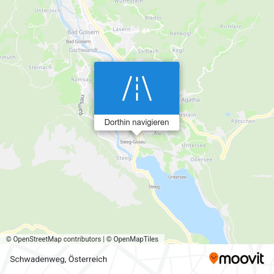 Schwadenweg Karte