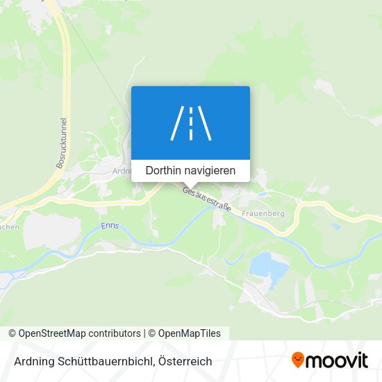 Ardning Schüttbauernbichl Karte