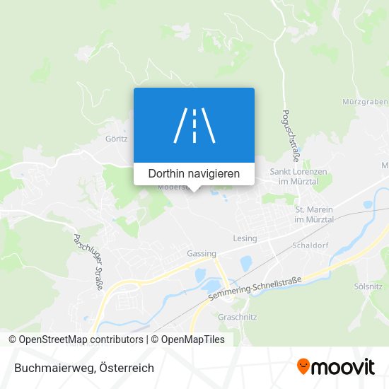 Buchmaierweg Karte