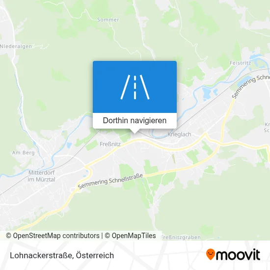 Lohnackerstraße Karte