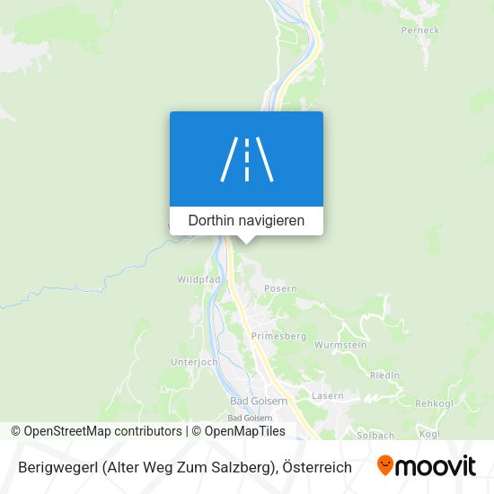 Berigwegerl (Alter Weg Zum Salzberg) Karte