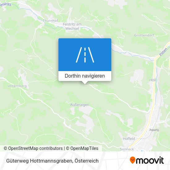 Güterweg Hottmannsgraben Karte