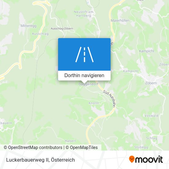 Luckerbauerweg II Karte