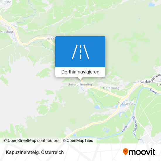 Kapuzinersteig Karte