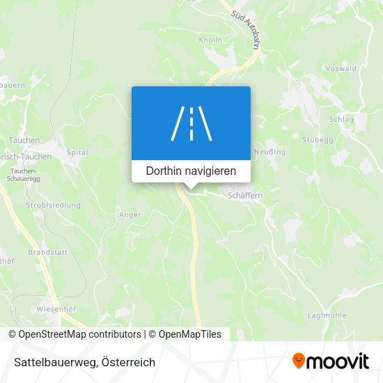 Sattelbauerweg Karte