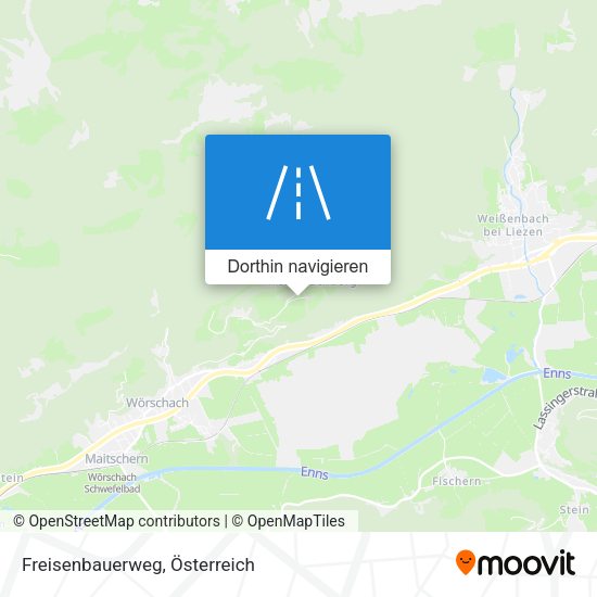 Freisenbauerweg Karte