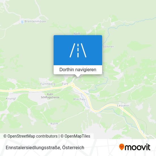 Ennstalersiedlungsstraße Karte