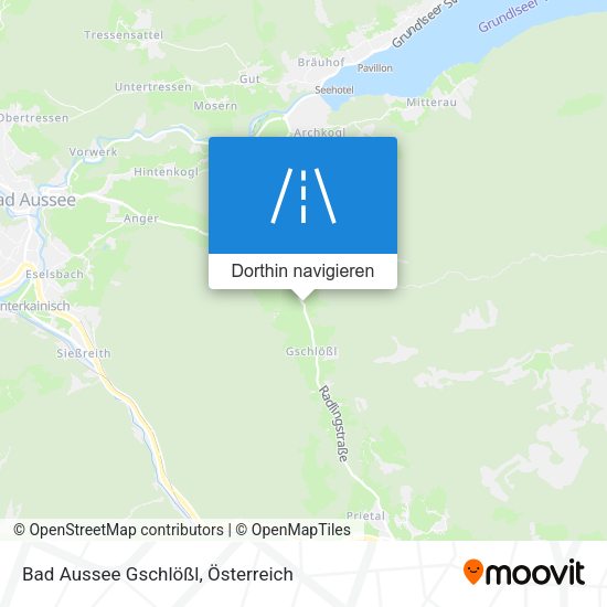 Bad Aussee Gschlößl Karte