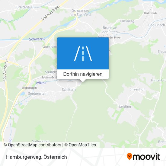 Hamburgerweg Karte