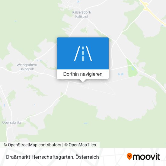 Draßmarkt Herrschaftsgarten Karte