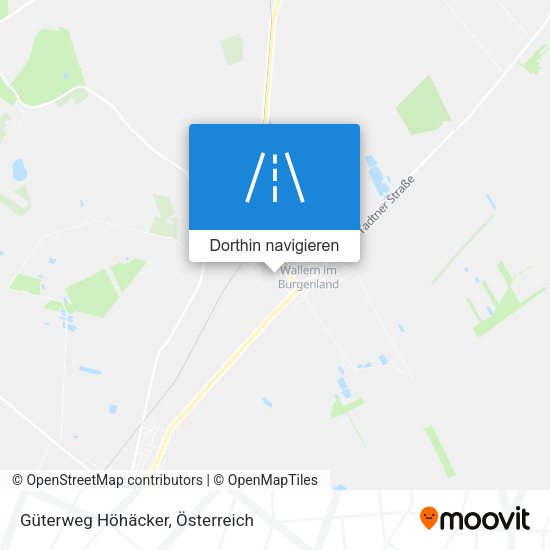 Güterweg Höhäcker Karte