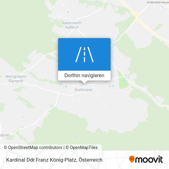 Kardinal Ddr.Franz König-Platz Karte