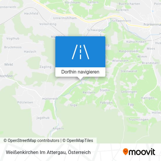Weißenkirchen Im Attergau Karte