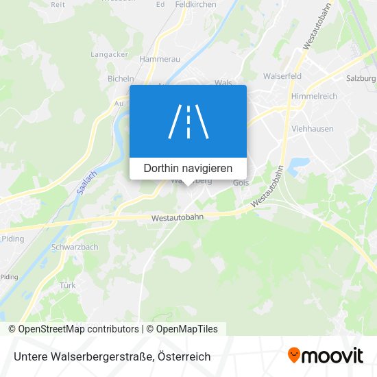 Untere Walserbergerstraße Karte