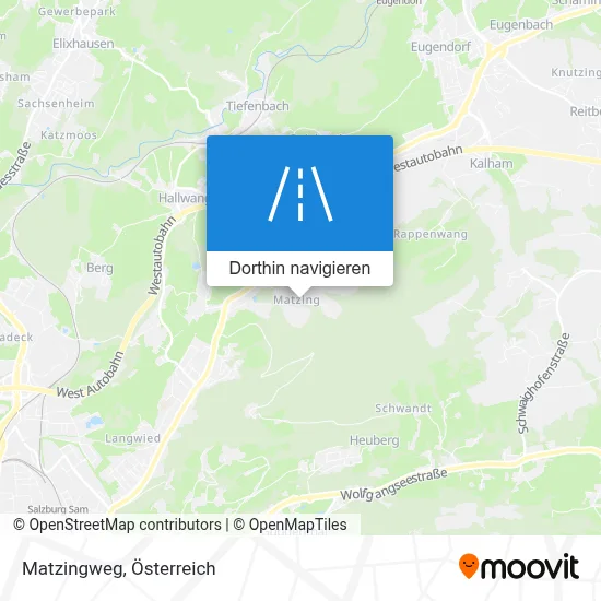 Matzingweg Karte