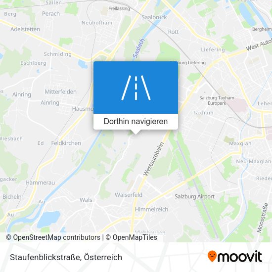 Staufenblickstraße Karte