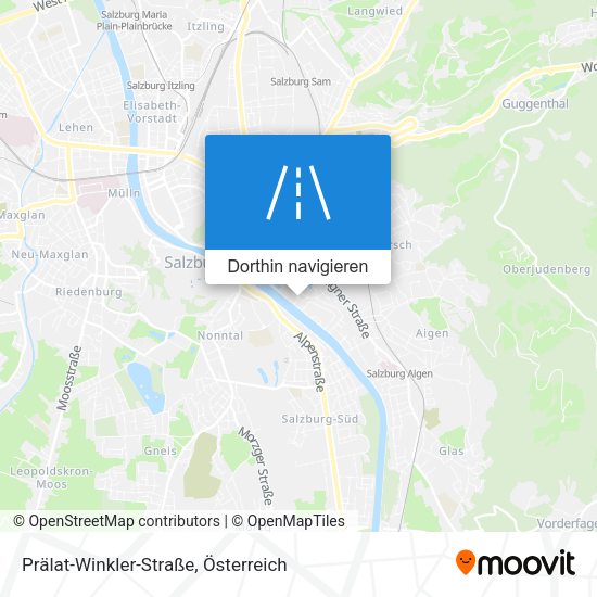 Prälat-Winkler-Straße Karte