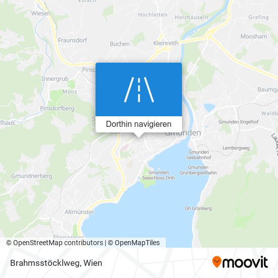 Brahmsstöcklweg Karte