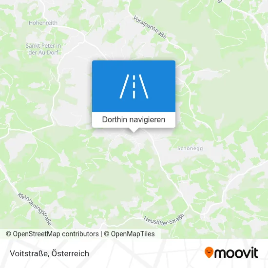 Voitstraße Karte