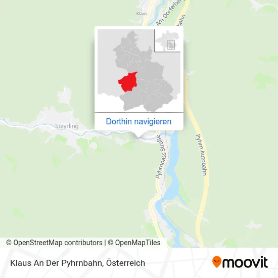 Klaus An Der Pyhrnbahn Karte