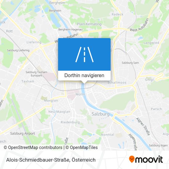 Alois-Schmiedbauer-Straße Karte