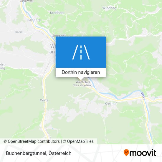 Buchenbergtunnel Karte