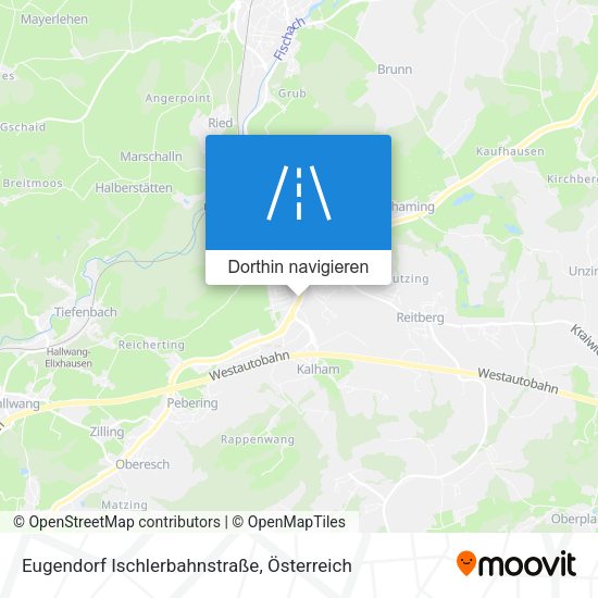 Eugendorf Ischlerbahnstraße Karte