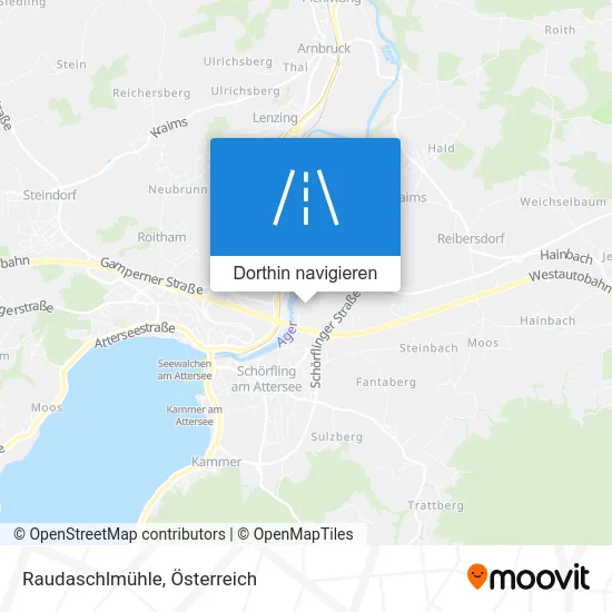 Raudaschlmühle Karte